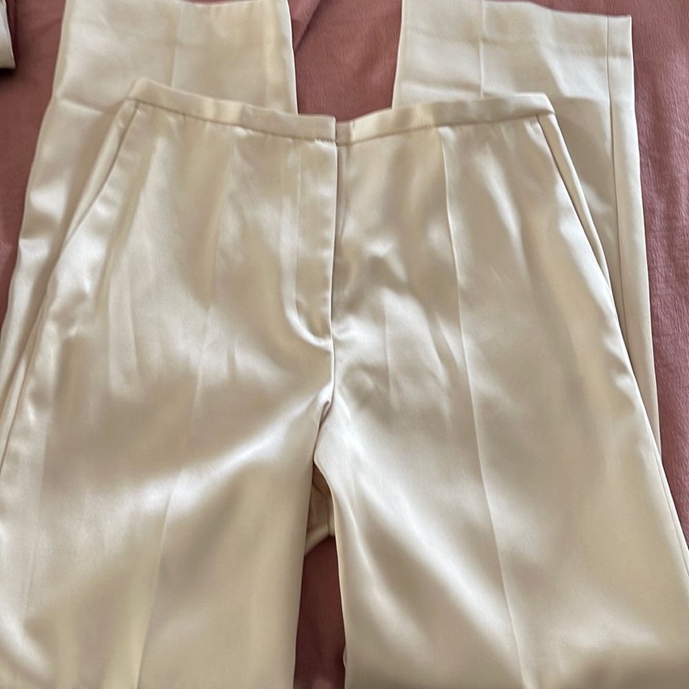 Silk trousers
